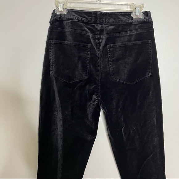 Paige Hoxton Ankle - Black Overdye Velvet size 28, skinny - Picture 7 of 16